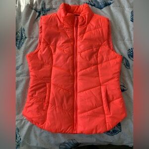 Aeropostale Hot Pink Quilted Vest size Medium